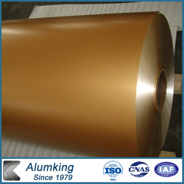 Golden Color Coated Aluminum Coil for Buildings Materials